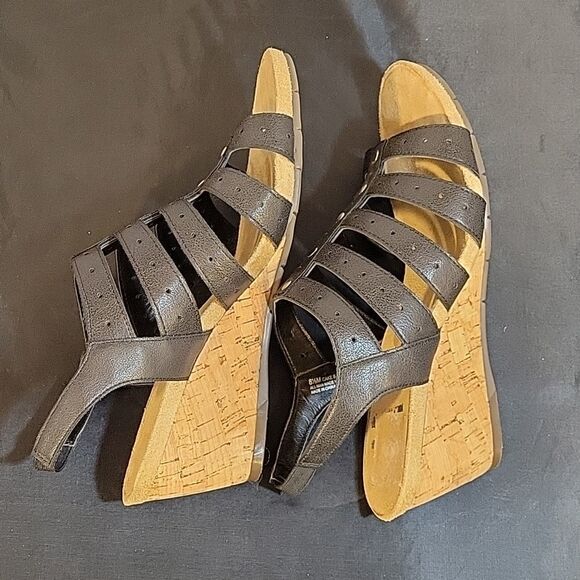 AEROSOLES CAKE SALE  ANKLE STRAP OPEN TOE 5 BAND STRAP SANDAL - Picture 9 of 14